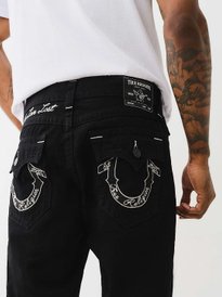 Buy True Religion Big T Ricky Straight Fit Mid Rise Washed Jeans