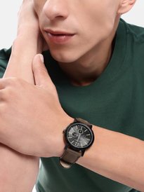 Buy Mast & Harbour Unisex Black Chronograph Watch MFB-PN-WTH-6288G