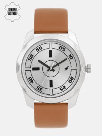 Buy Fastrack Men Silver Toned Analogue Watch NK3123SL01 Watches for Men 7291728 Myntra