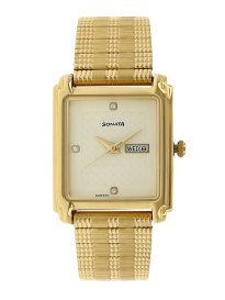 Buy Sonata Men Black Analogue Watch NK77031NM01 Watches for Men 4451950 Myntra