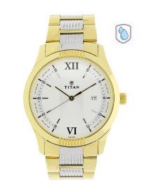 Buy Titan Men Silver Toned Gold Toned Analogue Watch NK1578BM02 Watches for Men 6542779 Myntra