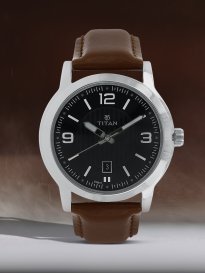 Buy Titan Men Silver Toned Analogue Watch NK1739SM01 Watches for Men 6542715 Myntra