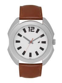 Buy Fastrack Men Silver Toned Analogue Watch NK3123SL01 Watches for Men 7291728 Myntra
