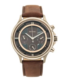 Buy Titan Men Brown Analogue Watch 90054WL01 Watches for Men 2014562 Myntra