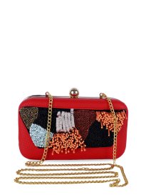 Buy DressBerry Pink Embellished Clutch Clutches for Women 7016594 Myntra