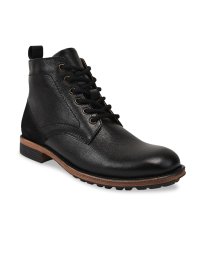 Buy Alberto Torresi Men Black Leather Boots Boots for Men 172573 Myntra