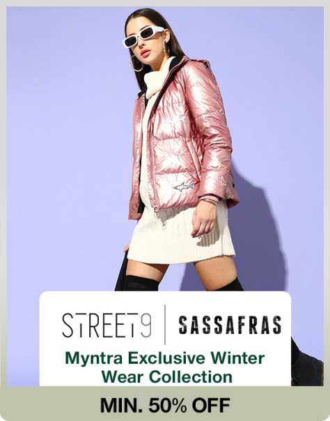 Myntra winter wear store