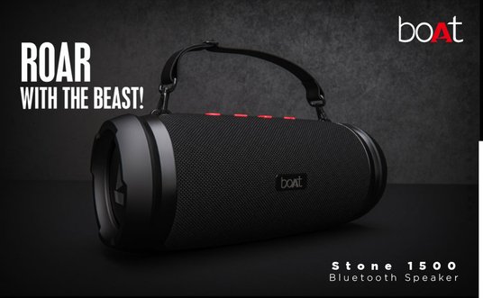Buy boAt Stone 1500 40W Active Black Wireless Speaker with boAt