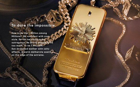 Buy Paco Rabanne 1 Million Parfum For Men 100ML - Perfume for Men