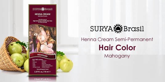 Buy SURYA Brasil Henna Cream Semi-Permanent Hair Color with Plant