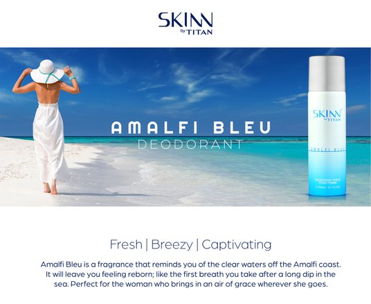 Deodorant Titan Amalfi Bleu Buy SKINN By Titan Men Amalfi Bleu