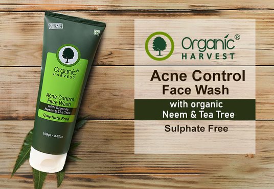 Organic Harvest Gesichtsreiniger Für Unreine Haut – Mit Neem & Tulsi, Mattierend, Für Männer & Frauen, 100g