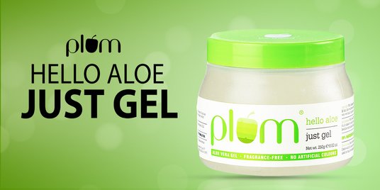 Buy Plum Set of 2 Hello Aloe Natural Just Gel 500 g - Serum and Gel for  Unisex 15330598 | Myntra