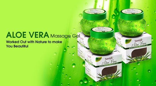Buy NutriGlow Pack of 3 Aloe Vera Moisturising Massage Gel with Nano  Particles - Serum and Gel for Unisex 12078282 | Myntra