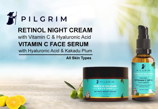 Buy Pilgrim Set of Secrets of Jeju Island Retinol Night Cream