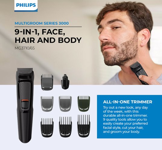 Buy Philips MG3710/65 All-In-One Cordless Trimmer in Multi