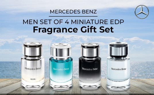 Buy Mercedes Benz Men Set of Miniature EDP Fragrance Gift Set