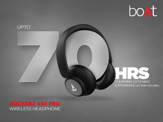 Buy boAt Rockerz 450 Pro M Bluetooth On Ear Headphone with Mic Black Headphones for Unisex 14150500 Myntra