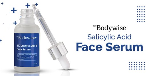 Sérum Visage Be Bodywise à L'acide Salicylique 2% - Avec Eau De Riz Et Neem, 30ml, Pour Peaux à Imperfections Et Points Noirs