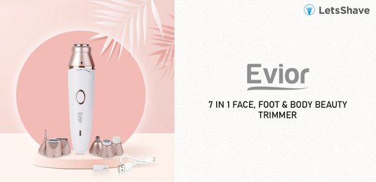 Buy LetsShave Women Face & Body Beauty Trimmer Set- Pink