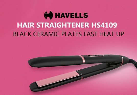 Buy Havells Men Pink HS4109 Black Ceramic Plates Fast Heat Up Hair