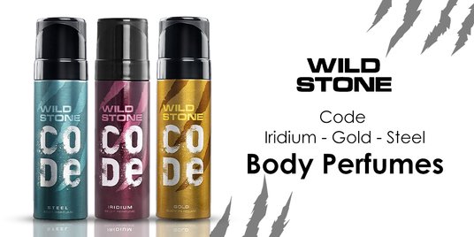 Buy Wild stone code Code Iridium, Gold and Steel Body Perfume
