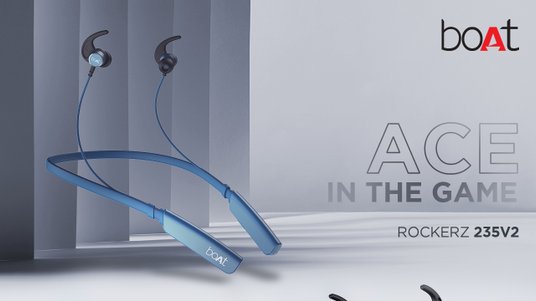 Buy boAt Rockerz 235V2 M Blue Wireless Neckband with ASAP Charge