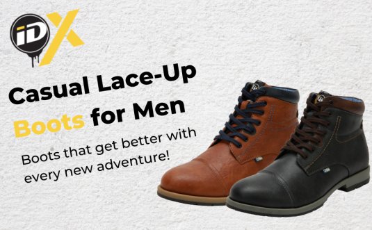 Buy iD Men Tan Brown Casual Boot Shoes Boots for Men 13865048