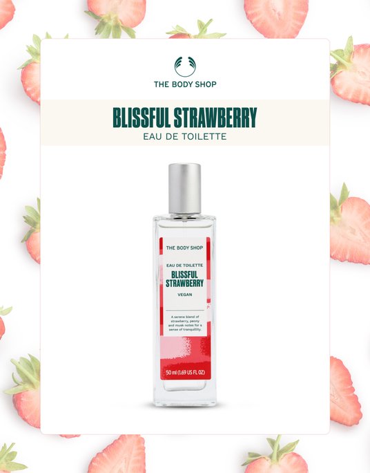 Buy THE BODY SHOP Blissful Strawberry Long Lasting Vegan Eau De