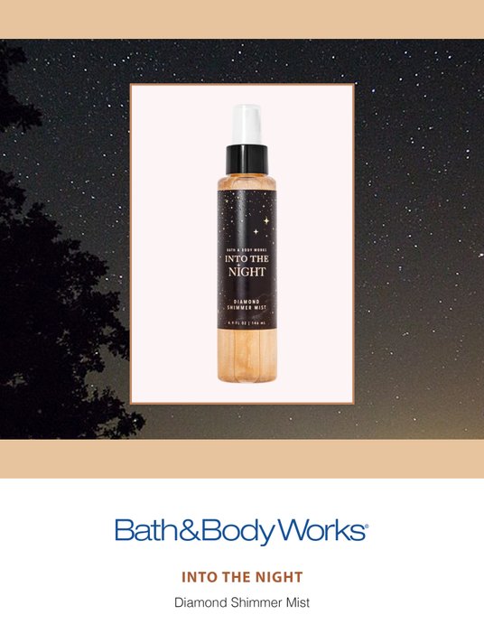 Buy Bath Body Works Into The Night Diamond Shimmer Body Mist