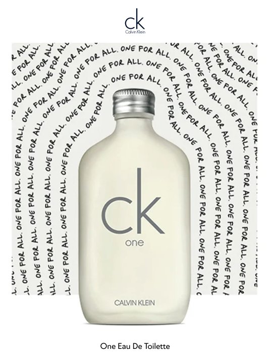 Calvin klein one all discount