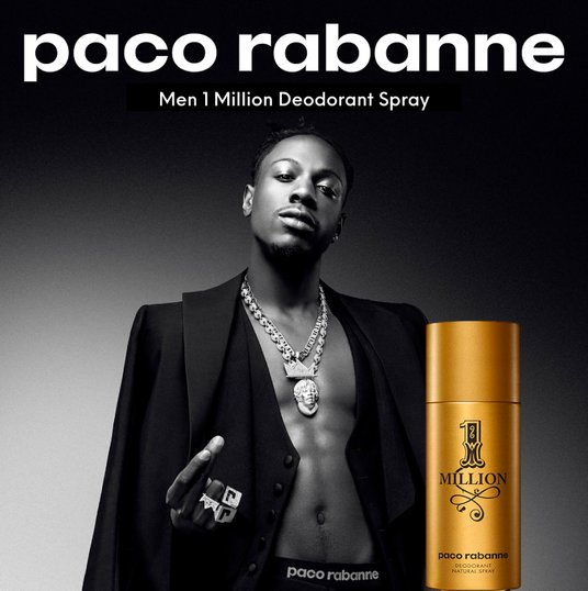 Buy Paco Rabanne Men 1 Million Deodorant 150 Ml - Deodorant for Men 2233589  | Myntra