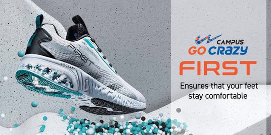 Buy Campus Men CAMP-SPACESHIP White Mesh Running Shoes Sports