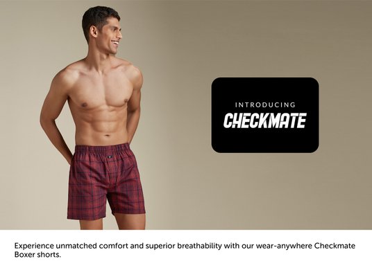 Buy XYXX Men Cotton Checkered Boxer Shorts - Boxers for Men