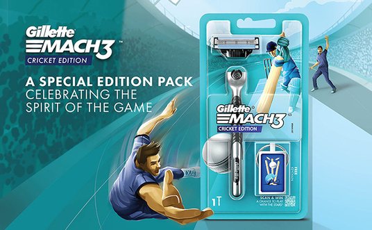 Buy Gillette Mach 3 Cricket Edition Manual Razor with a Styling