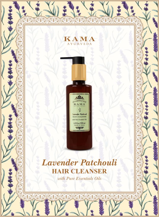 Buy KAMA AYURVEDA Unisex Lavender Patchouli Hair Cleanser 200 ml
