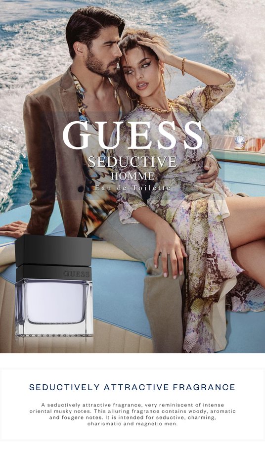 Set Guess Seductive Homme Blue Perfume Guess De Hombre Gift Set