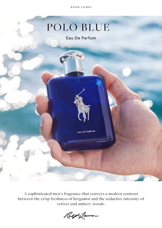 Buy Ralph Lauren Men Polo Blue Eau De Parfum Natural Spray 75 ml