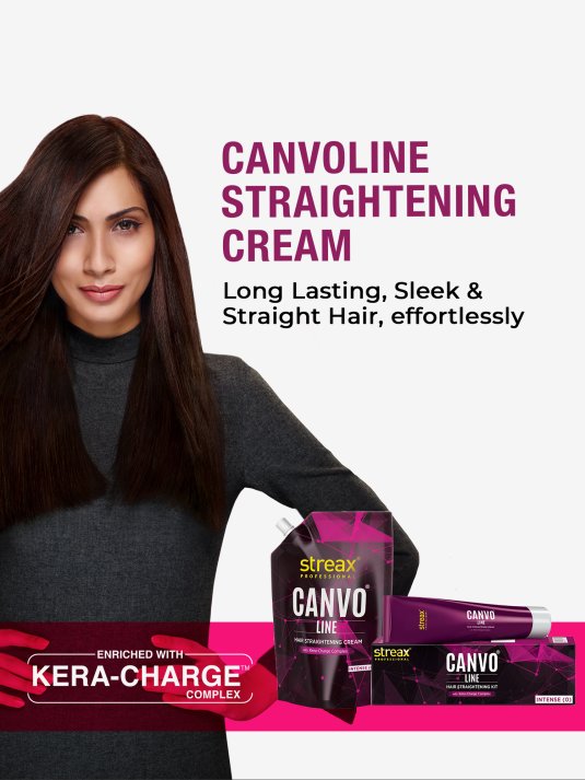 Streax hair straightening kit on sale