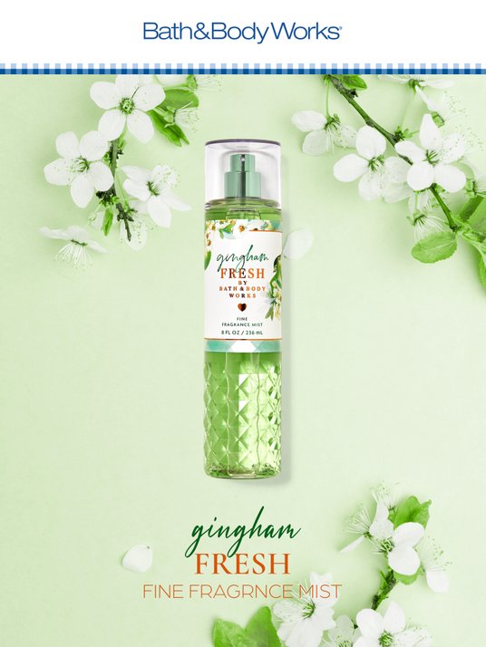 Gingham Fresh Bath And Body Works Clean Scents Buy Bath Body Works