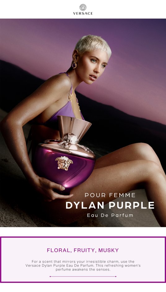 Buy Versace Women Dylan Purple Eau De Parfum - 100ml - Perfume for