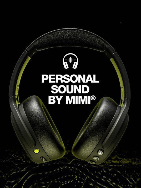 【Skullcandy】 Crusher ANC2 Skullcandy Crusher ANC 2 Over-Ear Wireless Headphones 100 dB