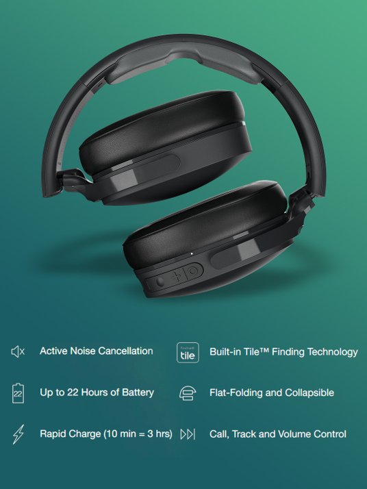 Buy Skullcandy Hesh ANC Over-Ear Noise Cancelling Wireless