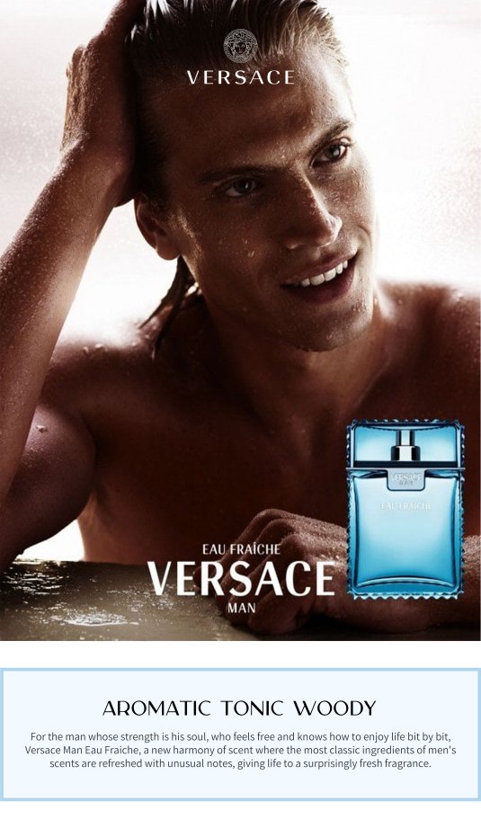 Buy Versace Men Eau Fraiche Eau de Toilette 200 ml Perfume for Men 2394238 Myntra