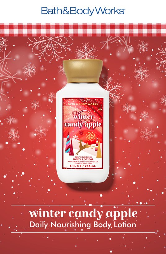 Buy Bath Body Works Winter Candy Apple Daily Nourishing Body