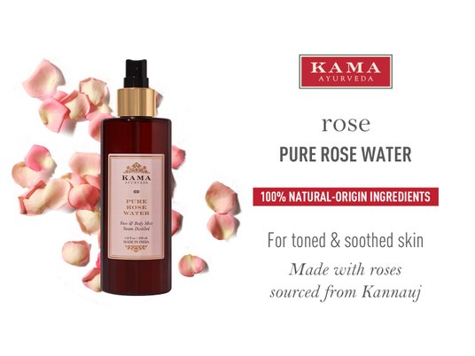 Buy KAMA AYURVEDA Sustainable Pure Rose Water Face & Body Mist 50