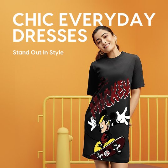 mickey t shirt dress Women's Disney Mickey Short Sleeve Graphic T-Shirt Dress