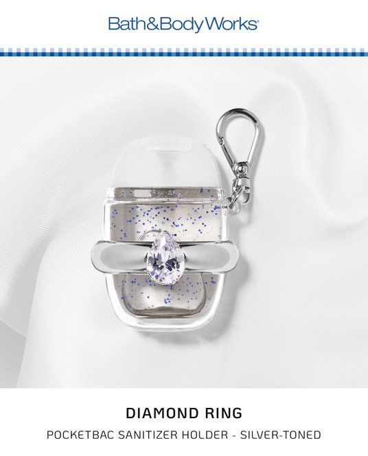 Jewelry Engagement Ring Hand Sanitizer White Gold Ring Hand