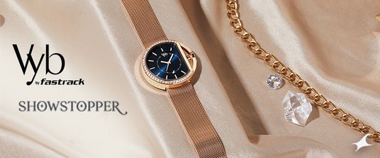 Buy Fastrack Vyb Showstopper Quartz Analog With Blue Dial Watch