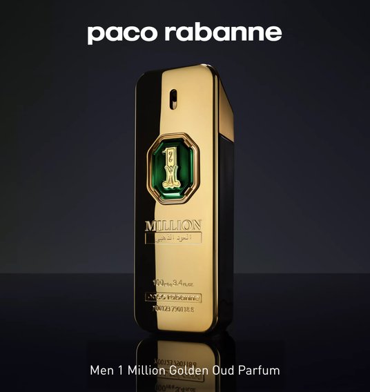 Buy Paco Rabanne Men Million Golden Oud Parfum Intense Natural - Main Image
